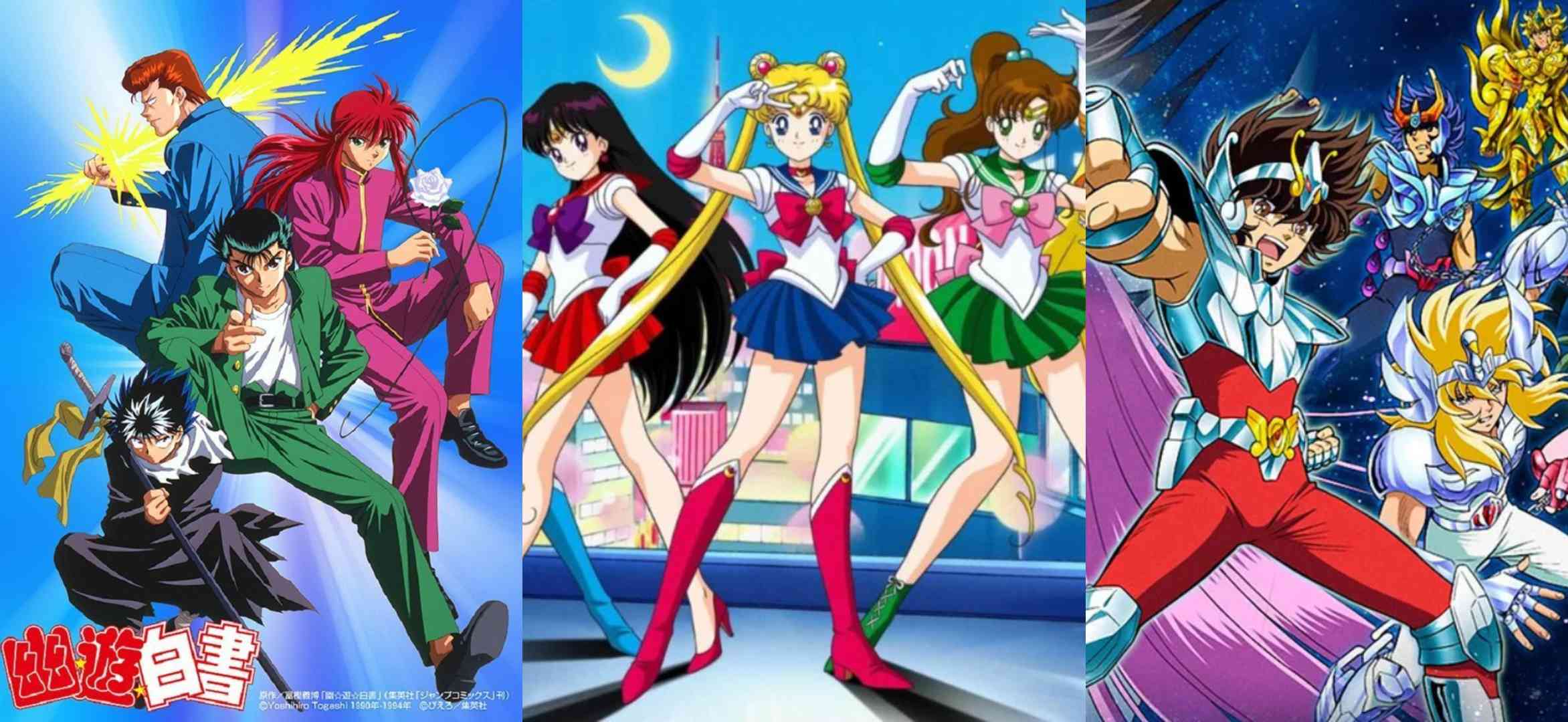 90年代經典懷舊動畫：《幽游白書》、《美少女戰士》與《聖鬥士星矢》，至少看過一部吧！